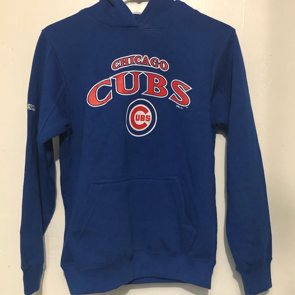 Youth Chicago Cubs Stitches Royal Hoodie